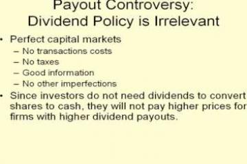 Lecture: Dividend Policy