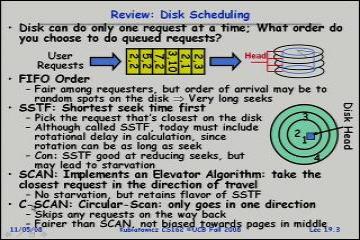 Lecture: Filesystems, Naming, and Directories 