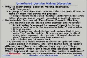 Lecture: Network Communication Abstractions/RPC 