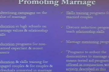 Lecture: Marital Disruption