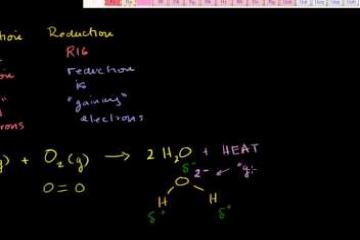 Lecture: Oxidation and Reduction Overview