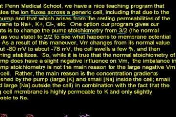 Lecture: Electronic and Action Potentials