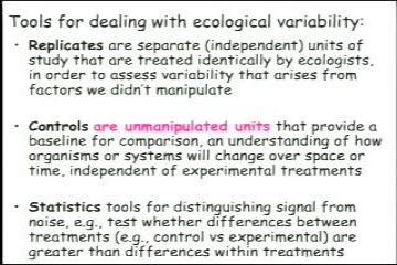 Lecture: The Science of Ecology and its Methods 