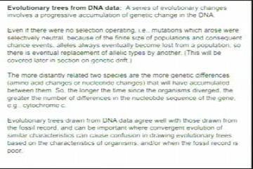Lecture: Molecular Genetics and Molecular Evolution