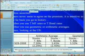 Lecture: Valuation Riskfree Rates