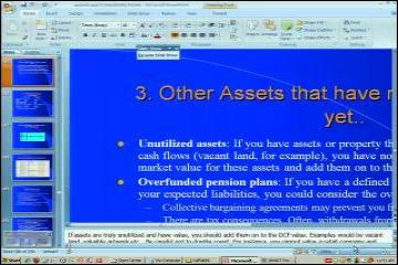 Lecture: Terminal Value