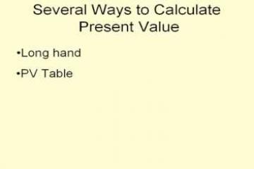 Lecture: Fiancial Math I