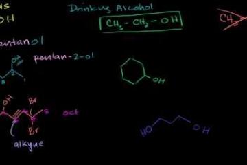 Lecture: Alcohols