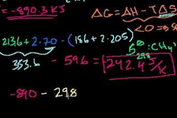 Lecture: Gibbs Free Energy Example 